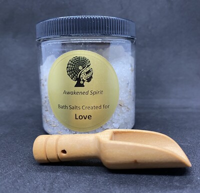 Spiritual Herbal Bath Salt Blend for Love