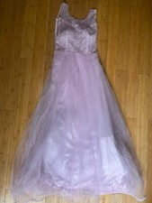 Elegant Pink prom dress long ball gown