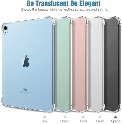 Clear TPU Case for iPad Pro Mini Air 11th 10th 9th 8th 7th 6th 5th 4th 3rd Gen