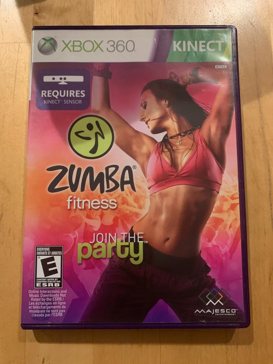Zumba Fitness Join The Party XBOX 360 Disc and case | eBay