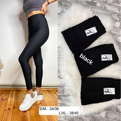 Leggins Damen Sport Freizeit Leggings Fitnes Hose Training Sportkleidung