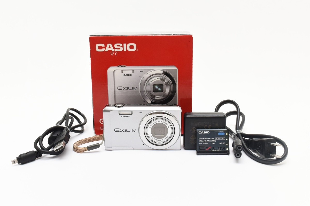 美品】CASIO EXILIM EX-ZS5 14.1メガピクセルシルバー 【公式通販】