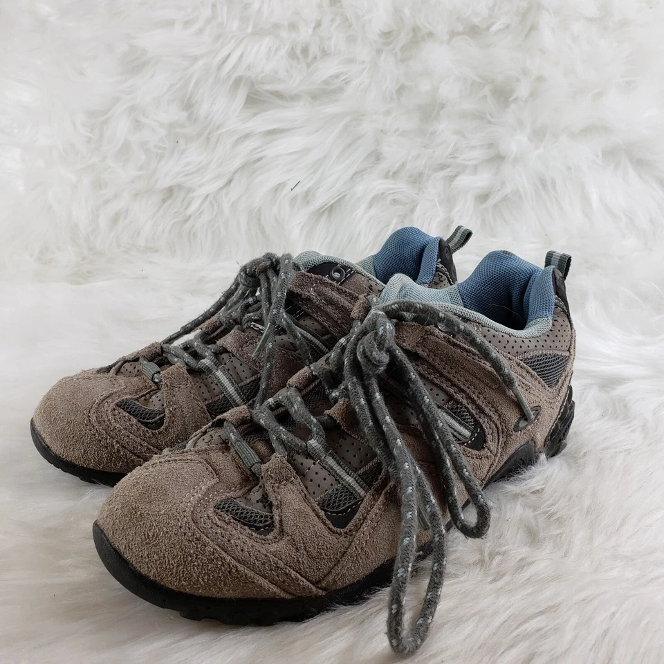 Botas de senderismo al aire libre de cuero marrón intrépido HI-TEC para mujer talla US 7 EU 38 Foto 2 de 4