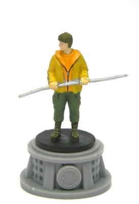 HeroClix The Hunger Games - District 3 Male - Tribute Brown Yellow Spear