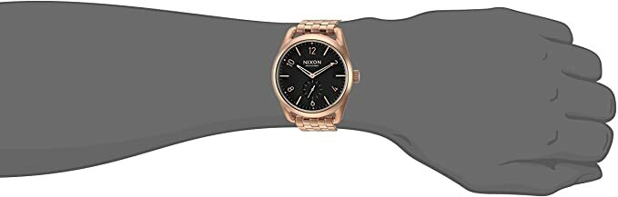 Nixon Rose Gold Multifunction Watch Nixon 51mm 51-30 Chrono Watch All Rose Gold A083-897 – Beach  main image 2