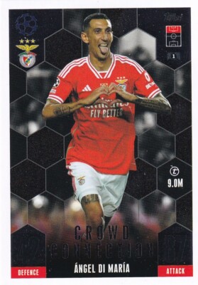 Topps Match Attax Champions League Extra 23/24 Crowd Conn. 247 Angel Di Maria