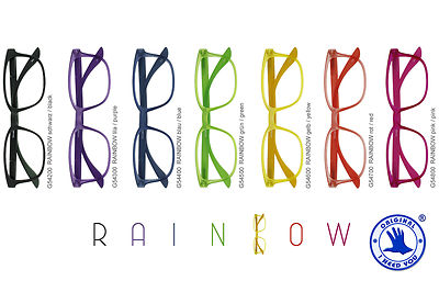 Lesebrille Rainbow / Lesehilfe Brille 1,0 1,5 2,0 2,5 3,0 versch. Farben Neu