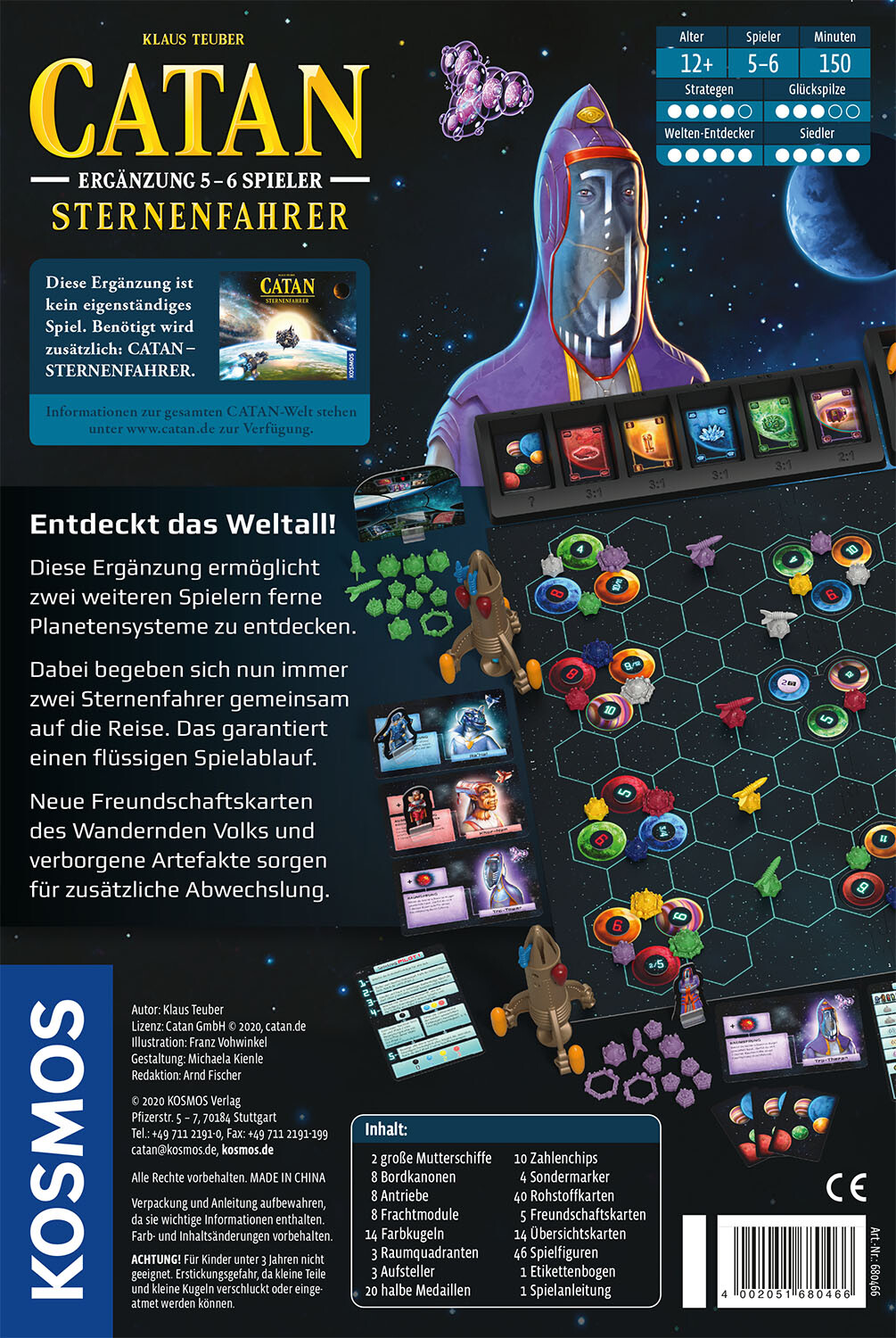 Thumbnail - Catan: Sternenfahrer – Ergänzung 5-6 Spieler