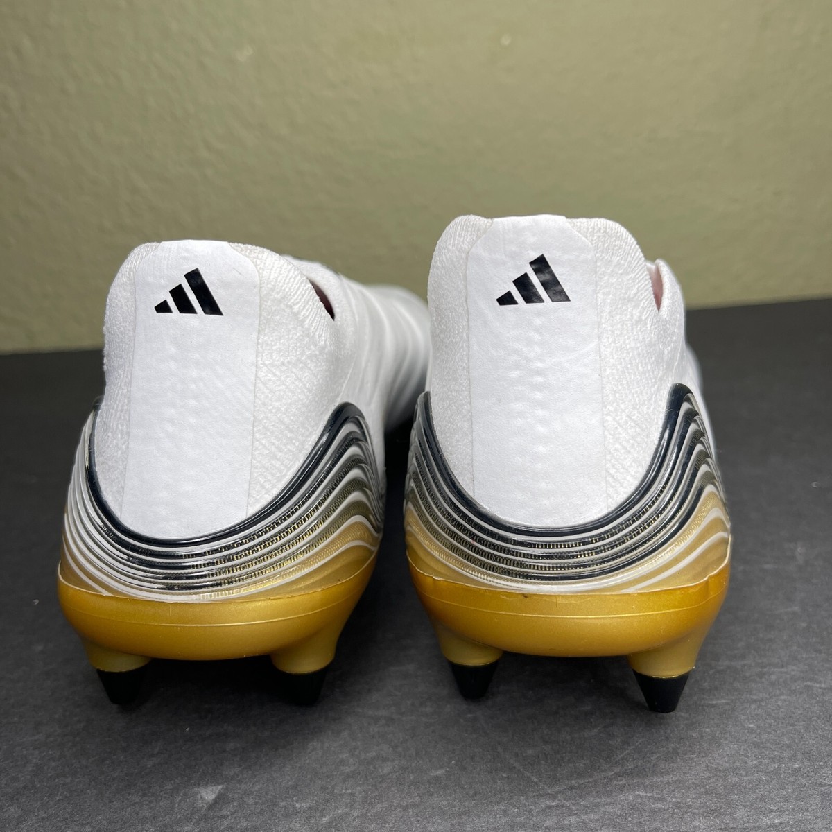 New Adidas Copa Sense SG Men's Size 7.5 Soccer Cleats White Pearl