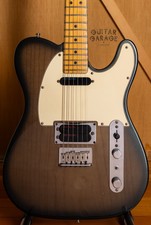 1992 Fender Usa American Plus Telecaster Ebony Frost Lace Sensor + Hardcase