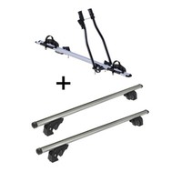 FahrradträGer Sagittar+DachträGer LION2 FüR FüR Fiat Panda Ii Cross 5TüR 04-14
