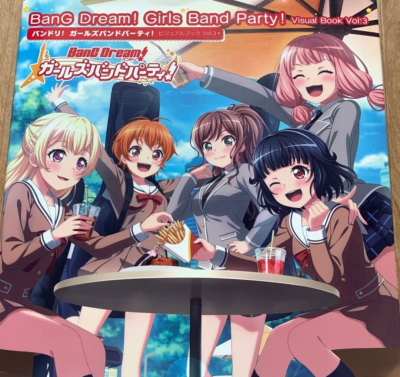 BanG Dream Girls Band Party! Visual Book 3rd Poppin'Party Roselia