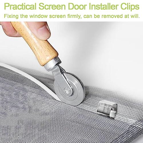 Screen Retainer Clips, 30Pcs Stainless Steel Window Screen Installer