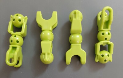 Used 4 Lego Hero Factory/Chima Arm/Leg Ball Joint & Ball Socket