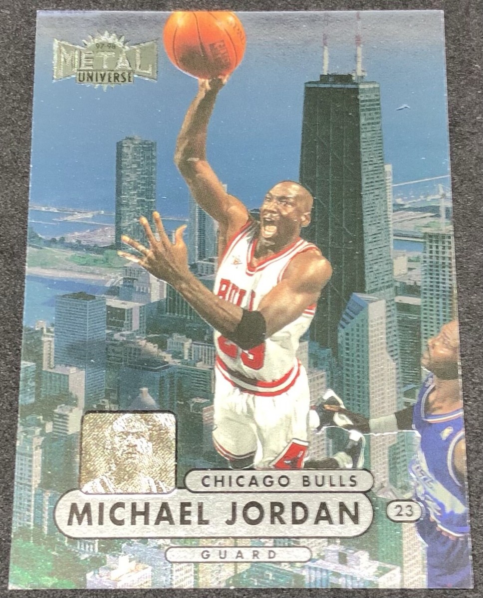 MICHAEL JORDAN 97-98 Skybox Metal Universe Championship #23 BASE 