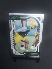 2022 Panini Absolute Football Rookie Card RC GREEN Parallel #160 Devonte Wyatt