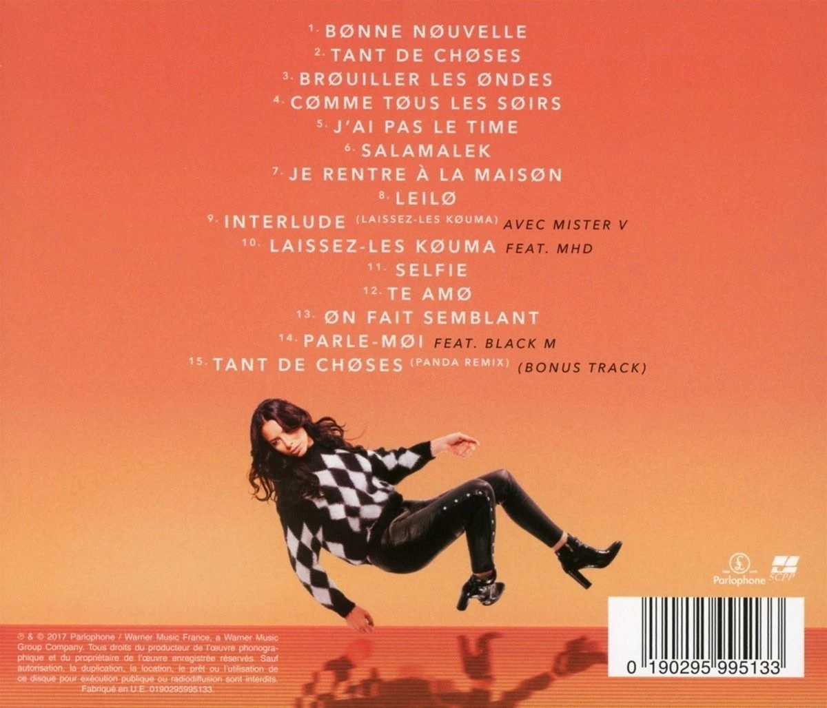 ZAHO - LE MONDE A L'ENVERS (CD+DVD) CD NEW+