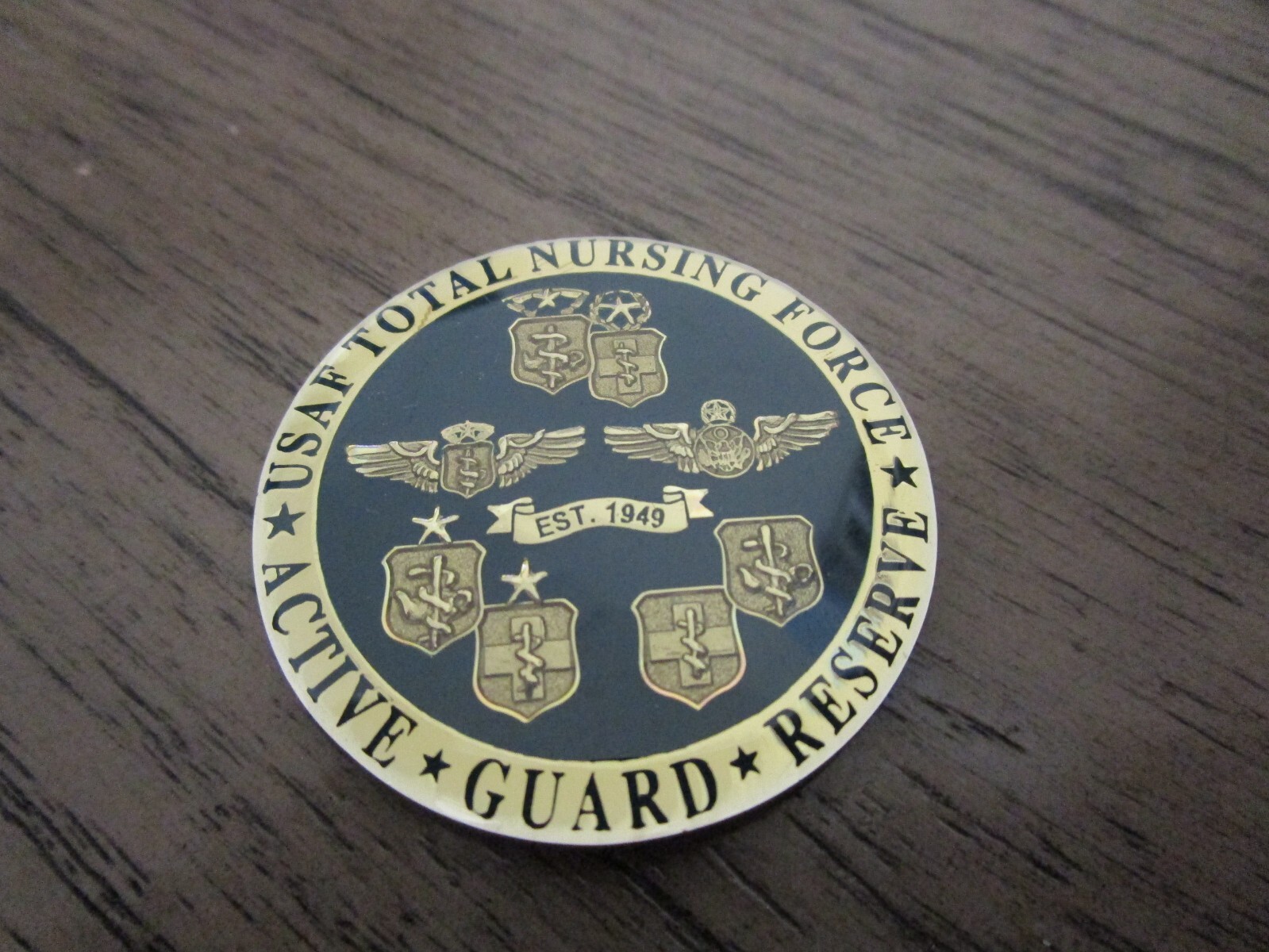USAF Total Nursing Force Challenge Coin for Active Guard Reserve Commanders #514S  