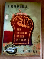 SIGNED by Gioconda Belli, The Country Under My Skin: A Memoir of Love and War HC