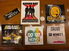 original promo music, Stickers Lot of 6 awesome Free flag sticker