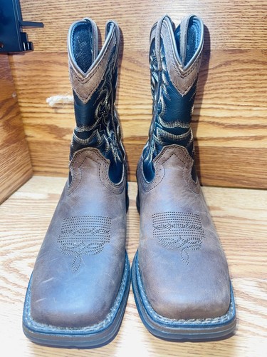 Black Western Outdoor Chore Boot Sz 3M 