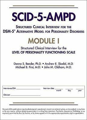 Structured Clinical Interview for the DSM-5 (R) Alternative Model for ...
