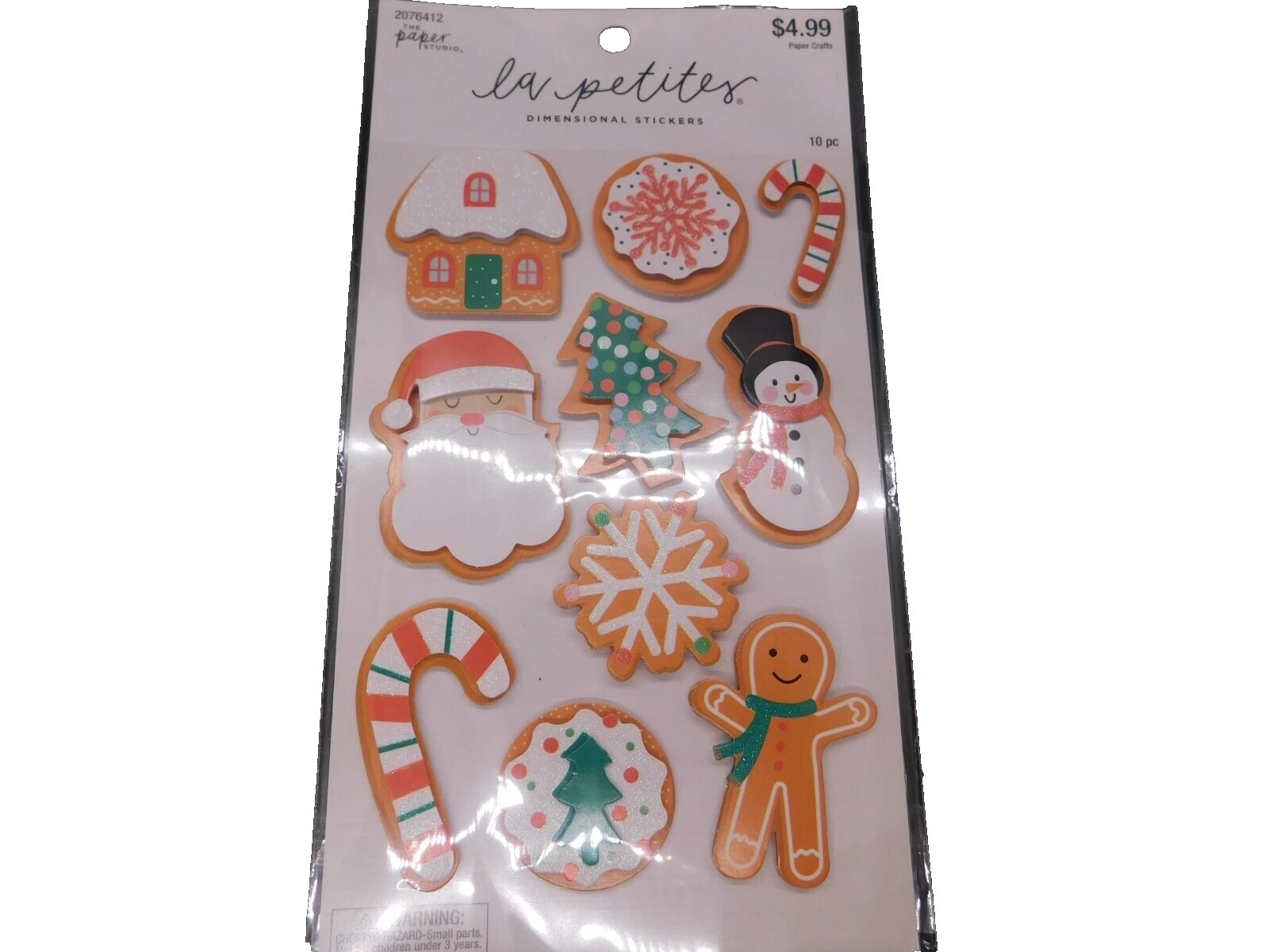 Pegatinas dimensionales de vacaciones para colecciones de Recortes