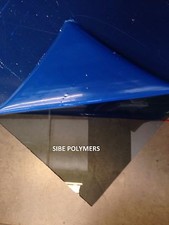 Acrylic Plexiglass Sheet - 1/8" Thick - Grey Tinted Smoked Clear - 12" x 12"