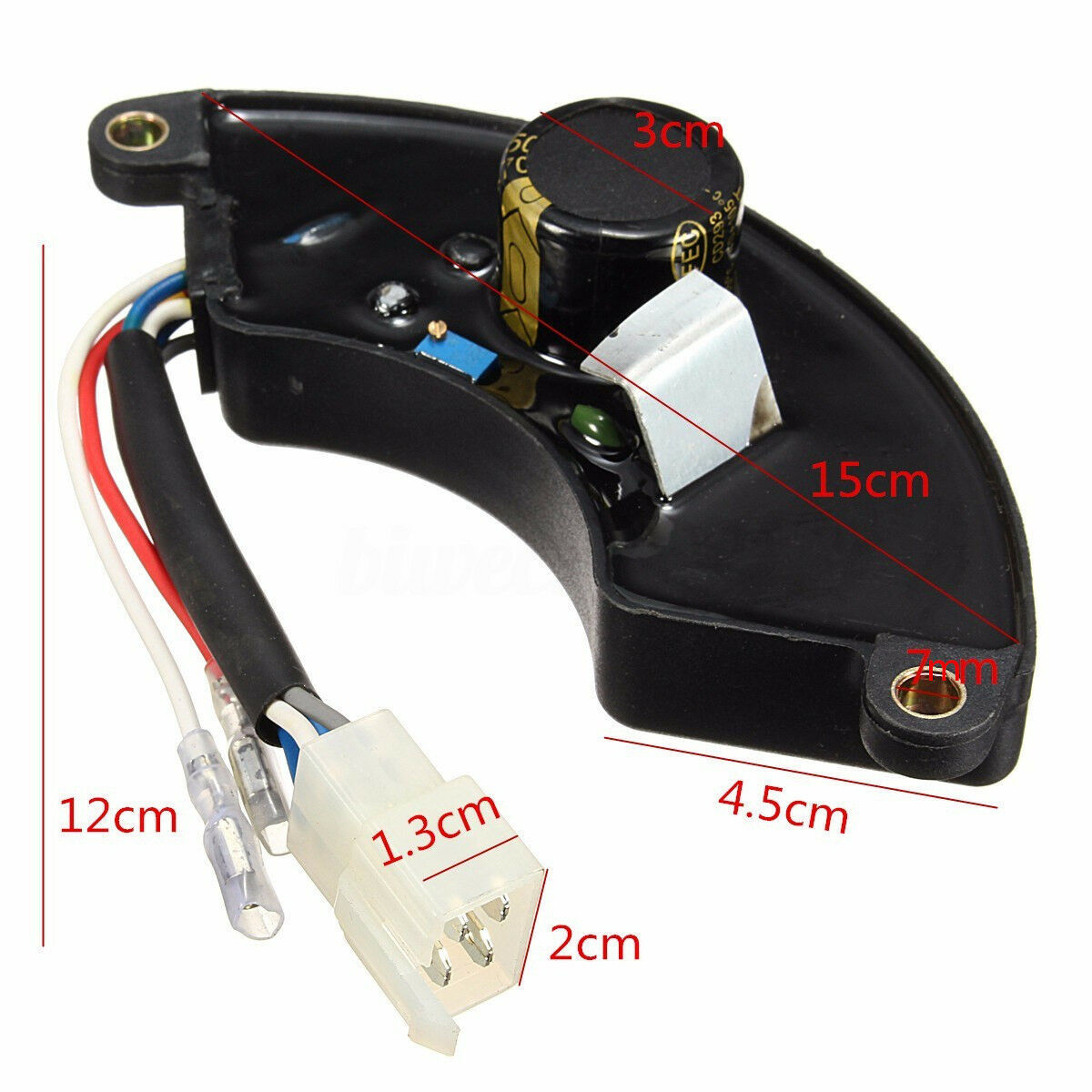 AVR VOLTAGE REGULATOR FOR GENERATOR SET FROM 2 To 4kW IN ALUMINUM - Foto 12