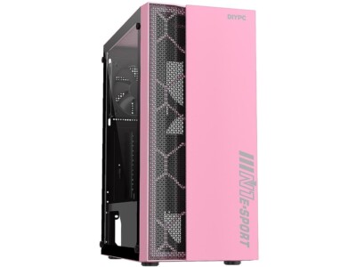 Gaming PC Ryzen 7 Custom Gaming Computer Pink 16GB RAM 500GB SSD PK45 AMD Radeon