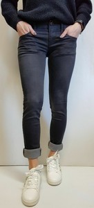 New Diesel Donna Jeans W29 L34 Grupee RA468 Super Slim Skinny Vita Bassa  Grigio | eBay
