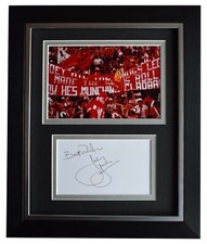 Joey Jones Signed 10x8 Framed Autograph Photo Display Liverpool AFTAL COA