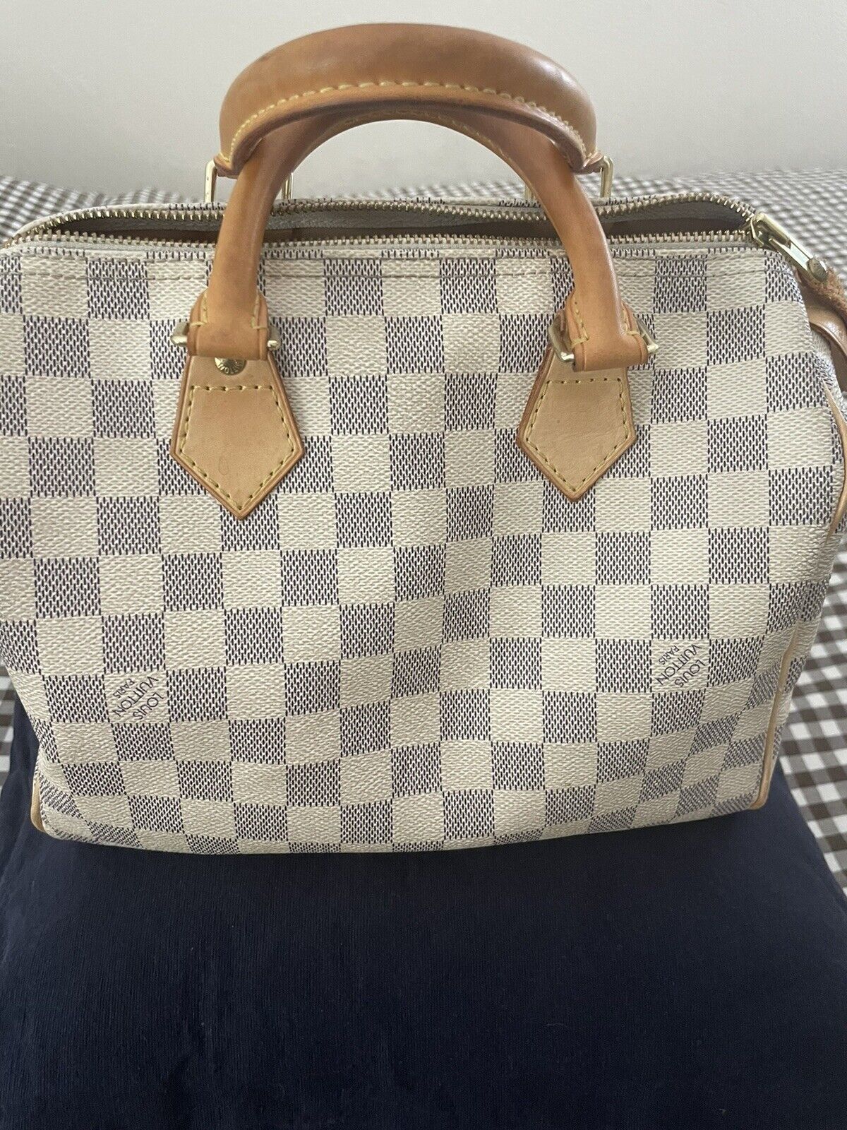 Louis-Vuitton-Damier-Azur-Speedy-25-Boston-Bag-N41534 – dct-ep_vintage  luxury Store