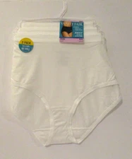 Vanity Fair brief Panties Comfort Where It Counts 3 pair size 6/M