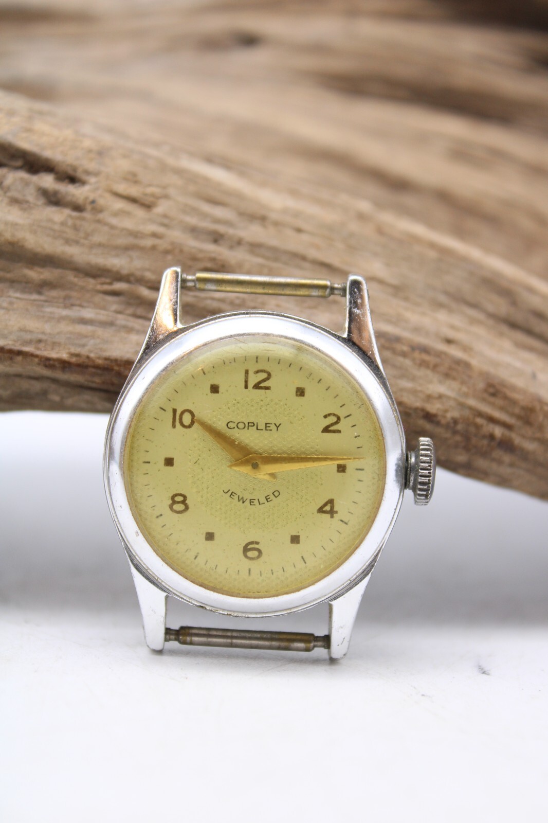 INGRAHAM COPLEY JEWELED WATCH 30.8mm 16.7mm LUG OVERWOUND FOR REPAIR