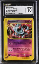 CGC 10 GEM MINT Misdreavus REVERSE HOLO 39 2003 Skyridge! Low Pop!  ✨ on eBay
