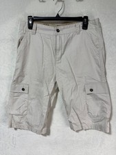 Levi Strauss Khaki Cargo Shorts Boys 20 Regular 30x30 NWT
