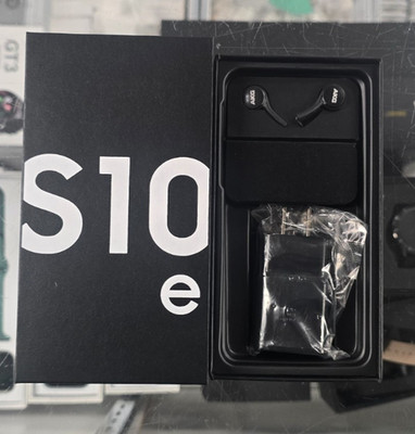 Samsung Galaxy S10+/S10e Retail Box with All OEM Accessories Included