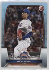 2023 Bowman Sky Blue 19/499 Kodai Senga #75 03j5