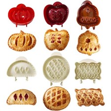 Hand Pie Maker Dough Presser Lattice Pie Top Cutter Mold Kitchen DIY Baking Tool