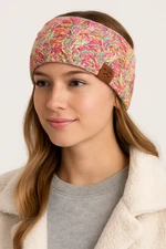 C.C Womens  Winter Four Tone Multicolor Cable Knit Ear Warmer Headband Headwrap