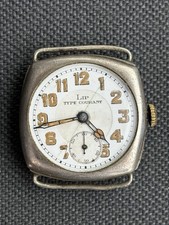 Ancienne Montre Militaire Marque LIP Type Courant Art Déco WW1