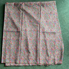 Vintage Floral Silk Fabric Remnant Floral Pattern 150cm X 250cm