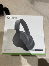 Official Xbox Wireless Bluetooth Headset Black Gaming Headphones