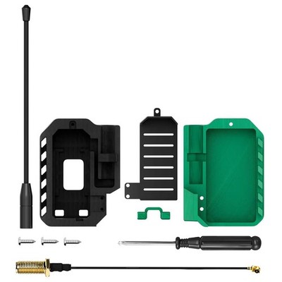 Gehäuse für Heltec V4 Meshtastic WiFi LoRa 32 V4 0,96  OLED Solarbetrie6090