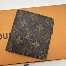 Louis Vuitton Monogram ID Holder Wallet Brown Monogram Canvas Authentic France