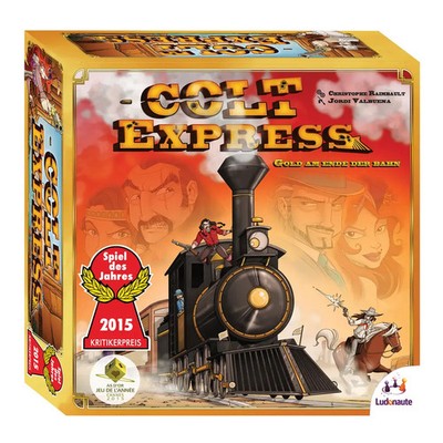 Asmodee Colt Express - Grundspiel, ab 10 Jahren, 2-6 Spieler