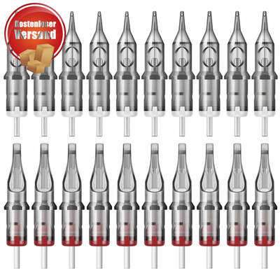Tattoo Cartridges Nadeln Set 20Pc Mix Needles Set-3Rl 5RL 7RM 9RM    