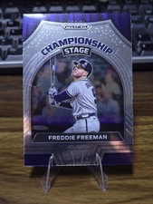 2022 Panini Prizm - Championship Stage Freddie Freeman #CS-2