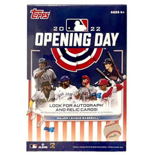 2022 MLB Topps Opening Day Blaster Box - Baseball 22-Pack 154 Cards